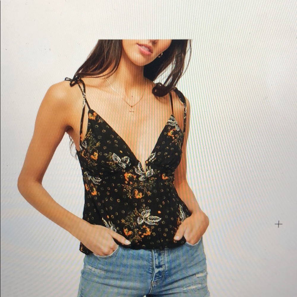 Floral print cami